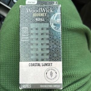 WoodWick Green and Gray Candle - Other Category